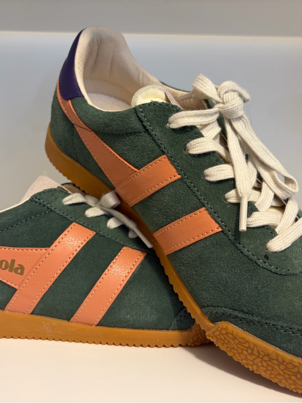 Gola Elan Trainer Evergreen/terracotta/plum